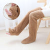 Knee Socks: Over Knee High Fuzzy Long Socks - Warm, Soft and Stylish for Cold Days