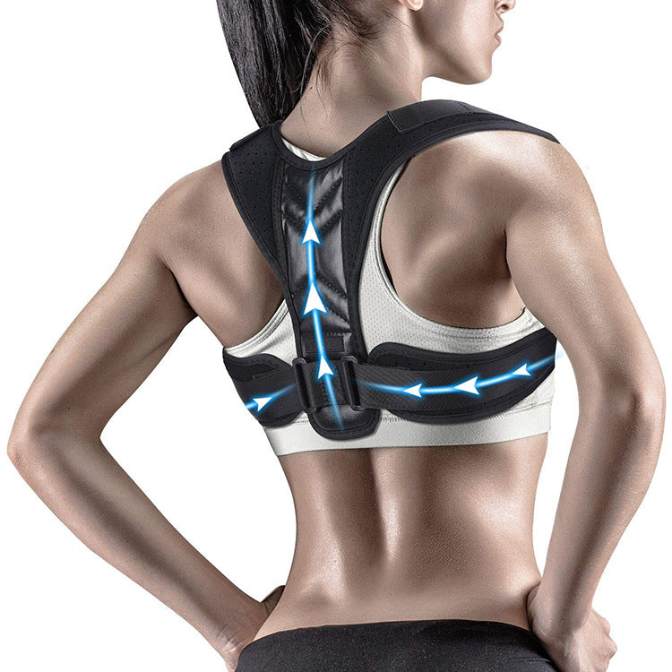 Back Posture Corrector Belt Adjustable Clavicle Spine Back Shoulder Lumbar Men Women Posture Correction - Trendyglobal 