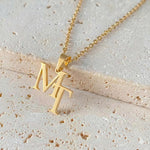 Tilpasset Bokstavhalskjede - Personalisert med Dine Initialer