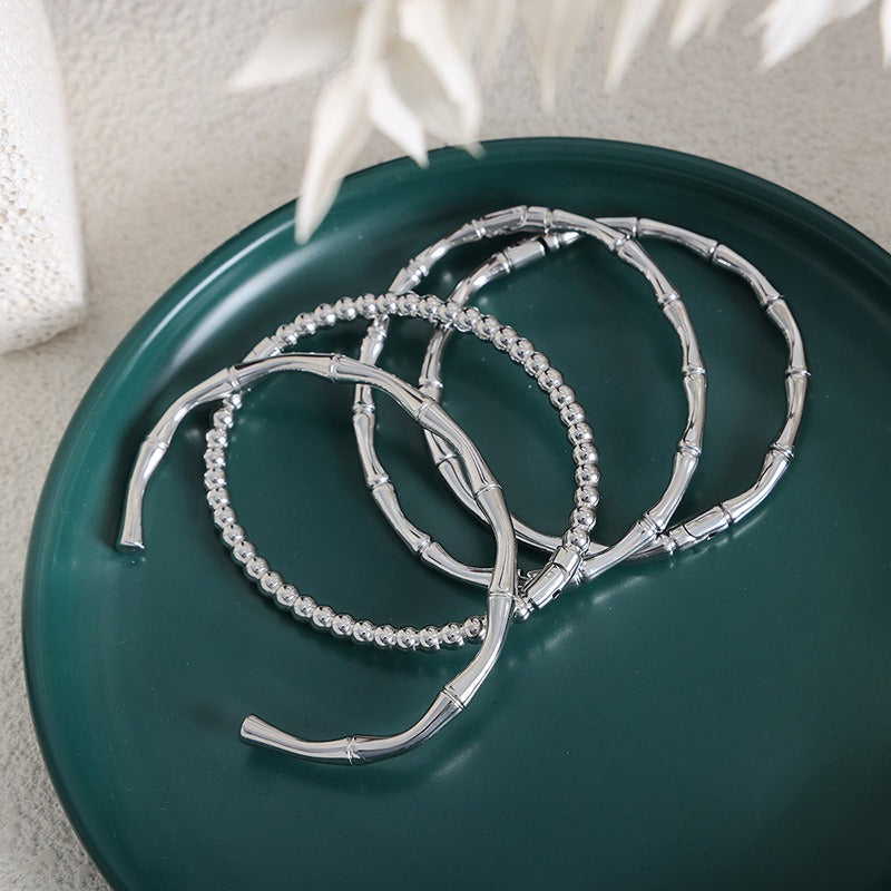 Armbånd Dame 18K Gullbelagt - Geometrisk Diamant Design Utsøkt Unik