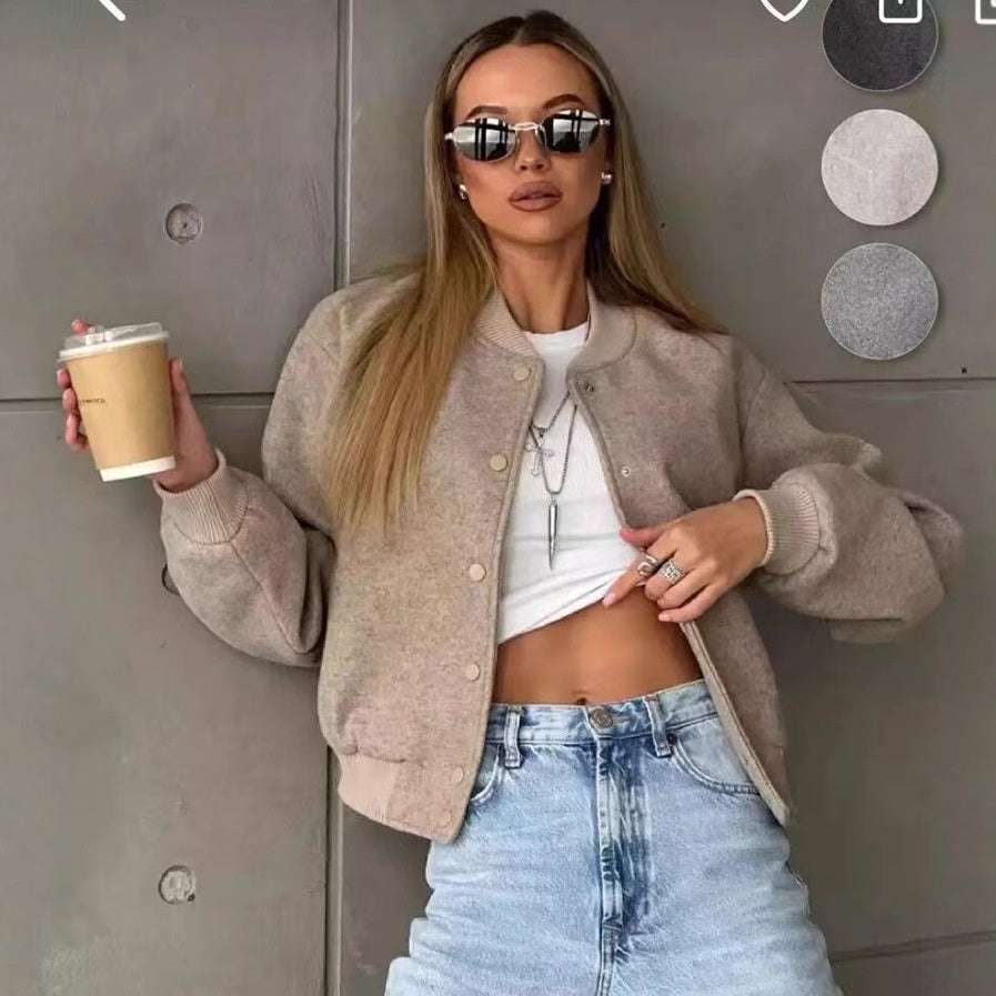 Bomberjakke for Dame – Elegant og Myk jakke til Høst og Vår