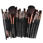 22 Piece Cosmetic Makeup Brush Set - Trendyglobal 