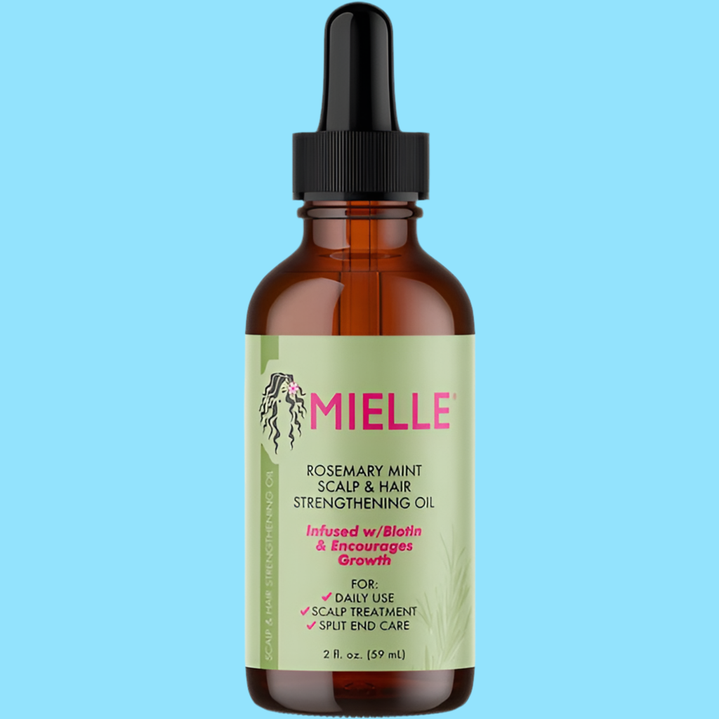 Mielle Rosemary Oil, Hårpleiesett: olje, Hårmaske, Sjampo og Balsam