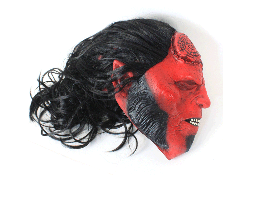 Halloween maske - Karakter: Hellboy fra filmen Hellboy - Trendyglobal 