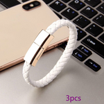 Multifunksjonell Armbånd i PU-skinn med lader: USB C-kabel for iPhone14 13 Max - Trendyglobal 