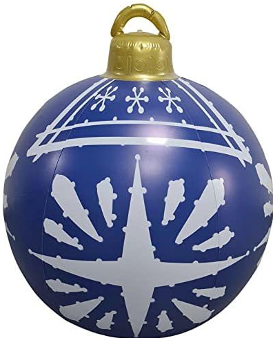 Utendørs Juleornament ball - Oppblåsbare julekuler av PVC - Trendyglobal 