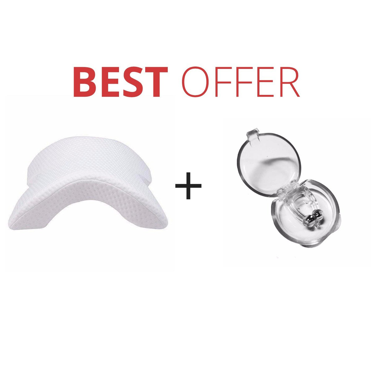 Silicone Magnetic Anti Snore Stop Snoring Nose Clip Sleep Tray Sleeping Aid Apnea Guard Night Device - Trendyglobal 