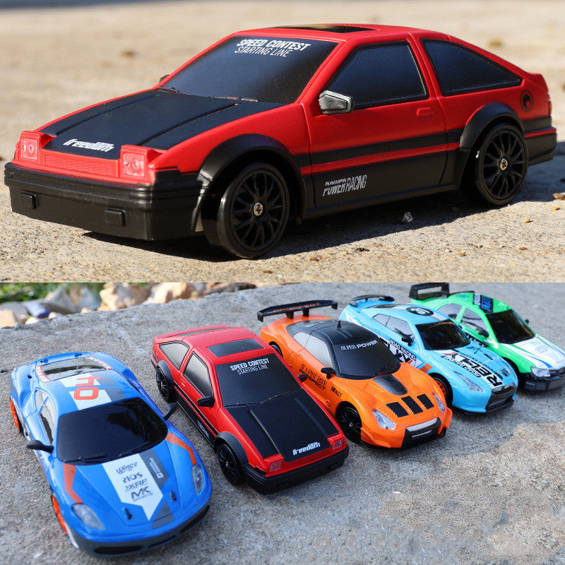 2,4G Drift Rc Bil 4WD RC Drift Bil Leke Fjernkontroll GTR Modell AE86 Kjøretøy Bil RC Racing Bil Leke For Barn Julegaver - Trendyglobal 