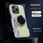 Stereo Kamera iPhone Deksel - Light Green / IPhone15Promax