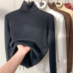 Turtleneck Vinter Genser for Kvinner - Trendyglobal 