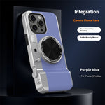 Stereo Kamera iPhone Deksel - Purple Blue / IPhone15Promax