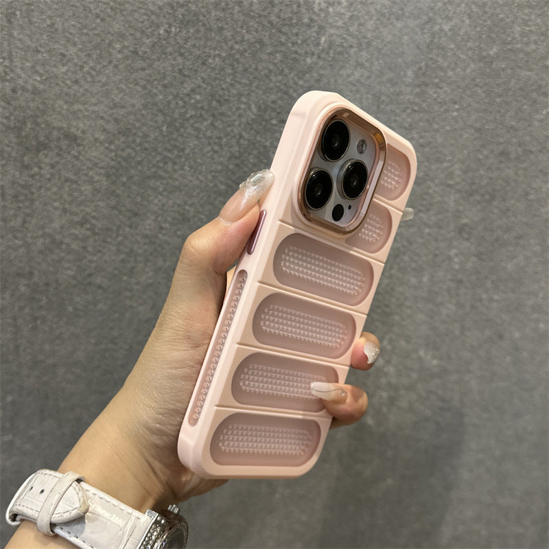 Varmeavledende deksel for iPhone 11-15 - Pink / IPhone15