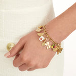 18K Gullbelagt Halskjede med Vakuumbelegg - Minimalistisk Anheng