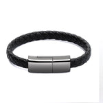 Multifunksjonell Armbånd i PU-skinn med lader: USB C-kabel for iPhone14 13 Max - Trendyglobal 