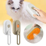 Cat Steam Brush Steamy Dog Brush 3 In 1 Electric Spray Cat Hair Brushes For Massage Pet Grooming Comb Hair Removal Combs Pet Products - Trendyglobal 