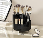 Cosmetics Storage Box Rotating Pen Holder Dresser Table Large Capacity Makeup Brush Lipstick Eye Shadow Puff Storage Rack - Trendyglobal 