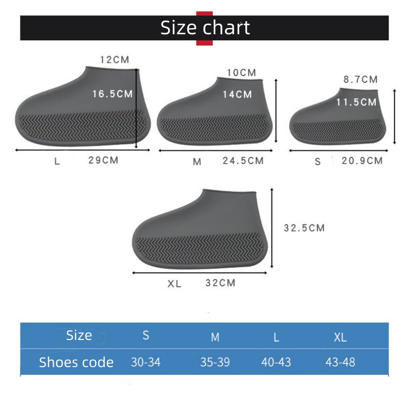 Vanntette Silikon skotrekk - Praktiske Vandringsslippers for Menn og Kvinner - Trendyglobal 