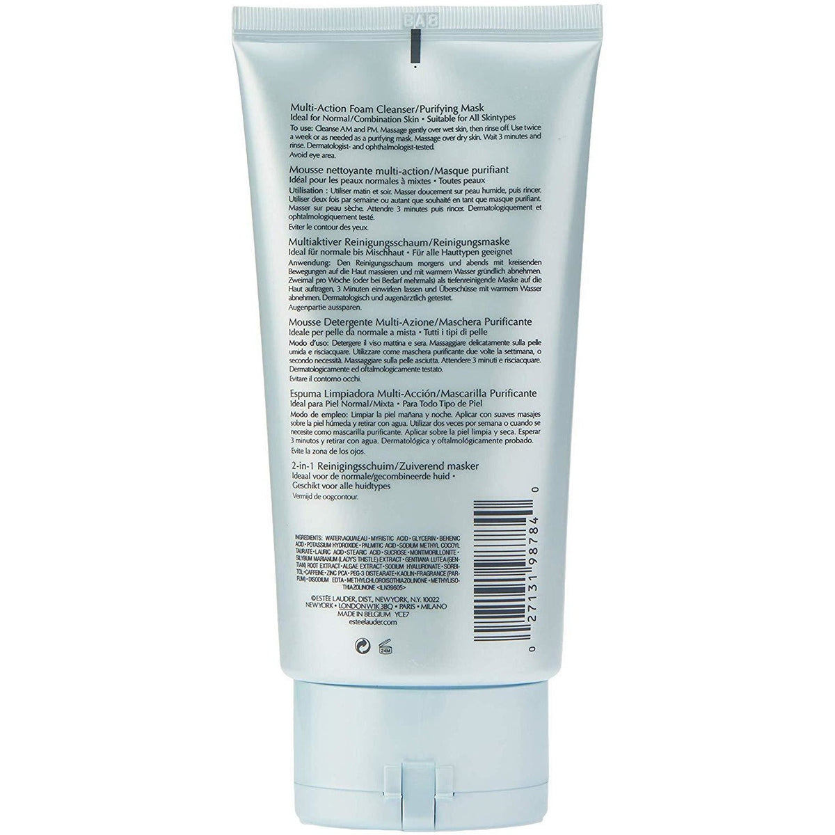 Estée Lauder Perfectly Clean Multi-Action Foam Cleanser/Purifying Mask 150 ml - Trendyglobal 