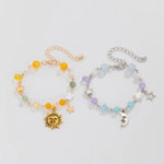 Armbånd Dame 18K Gullbelagt - Retro Elefant Oksehode Perle Skjell