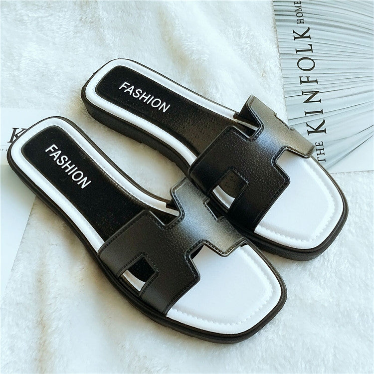 Sandaler Dame – Flate Sommertøfler med Myk Såle