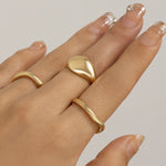 Ringsett Dame Minimalistisk