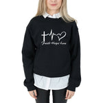 Sweatshirt for dame - Komfortabel Printet Genser - Trendyglobal 