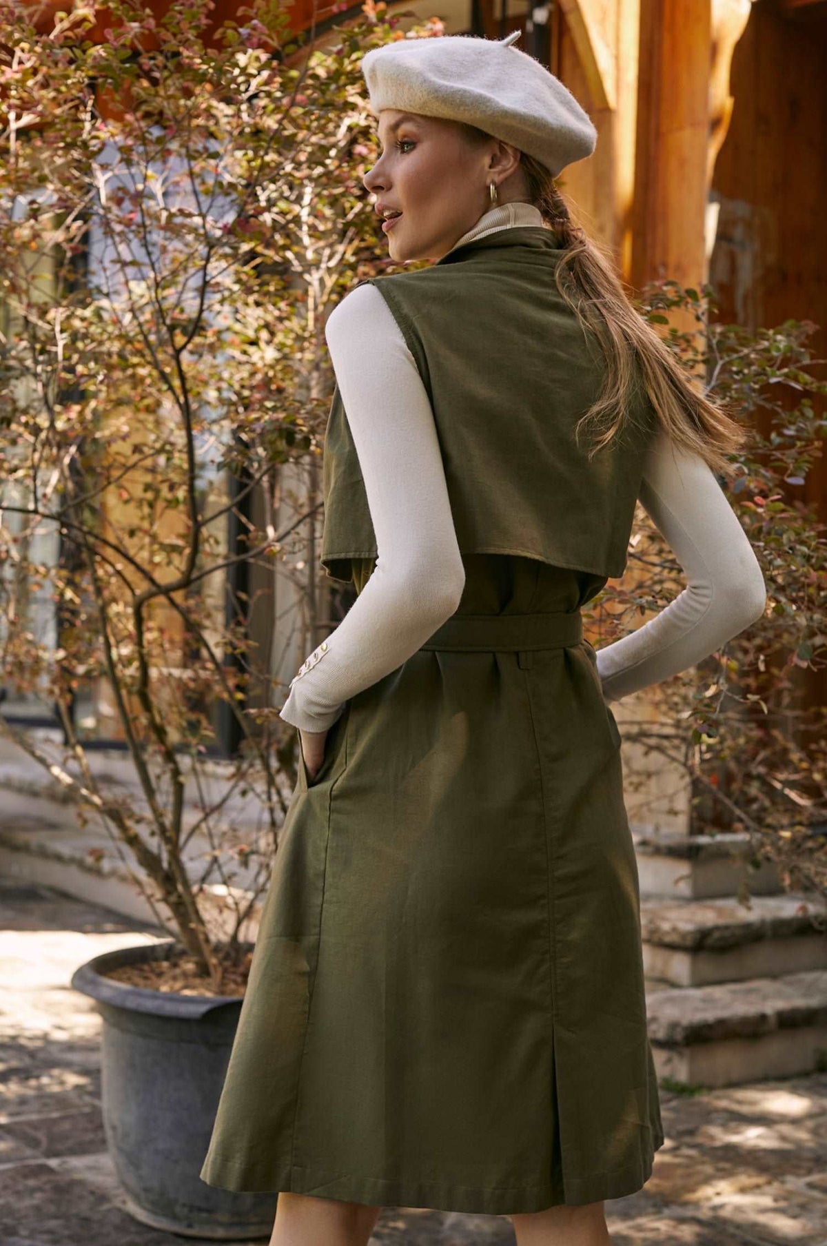 Arden beltevest-trench - Trendyglobal 