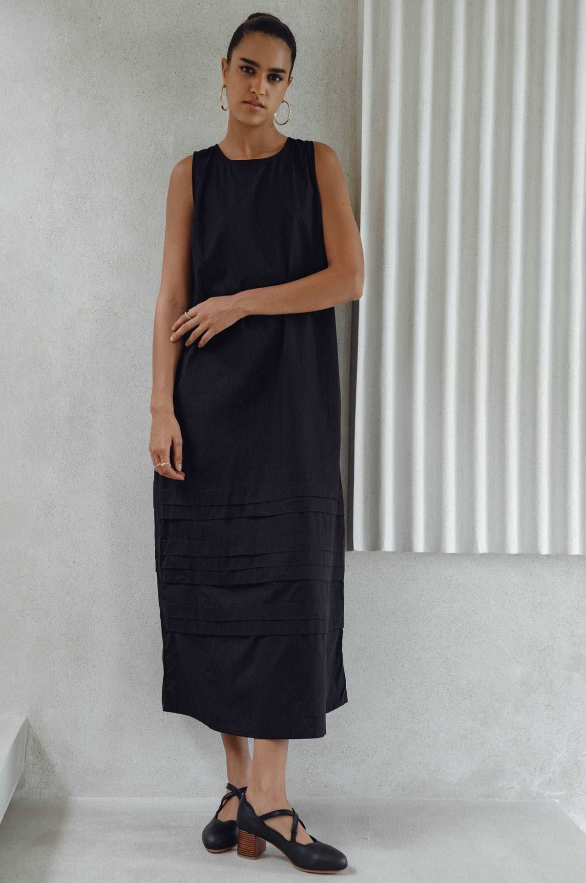 Beloved Cara Slip on Cotton maxi-kjole - Trendyglobal 