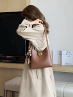 Bucket Bag Dame Stor Kapasitet