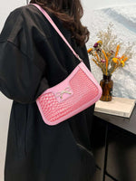 Skulderveske Dame med Sløyfe