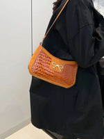 Skulderveske Dame med Sløyfe