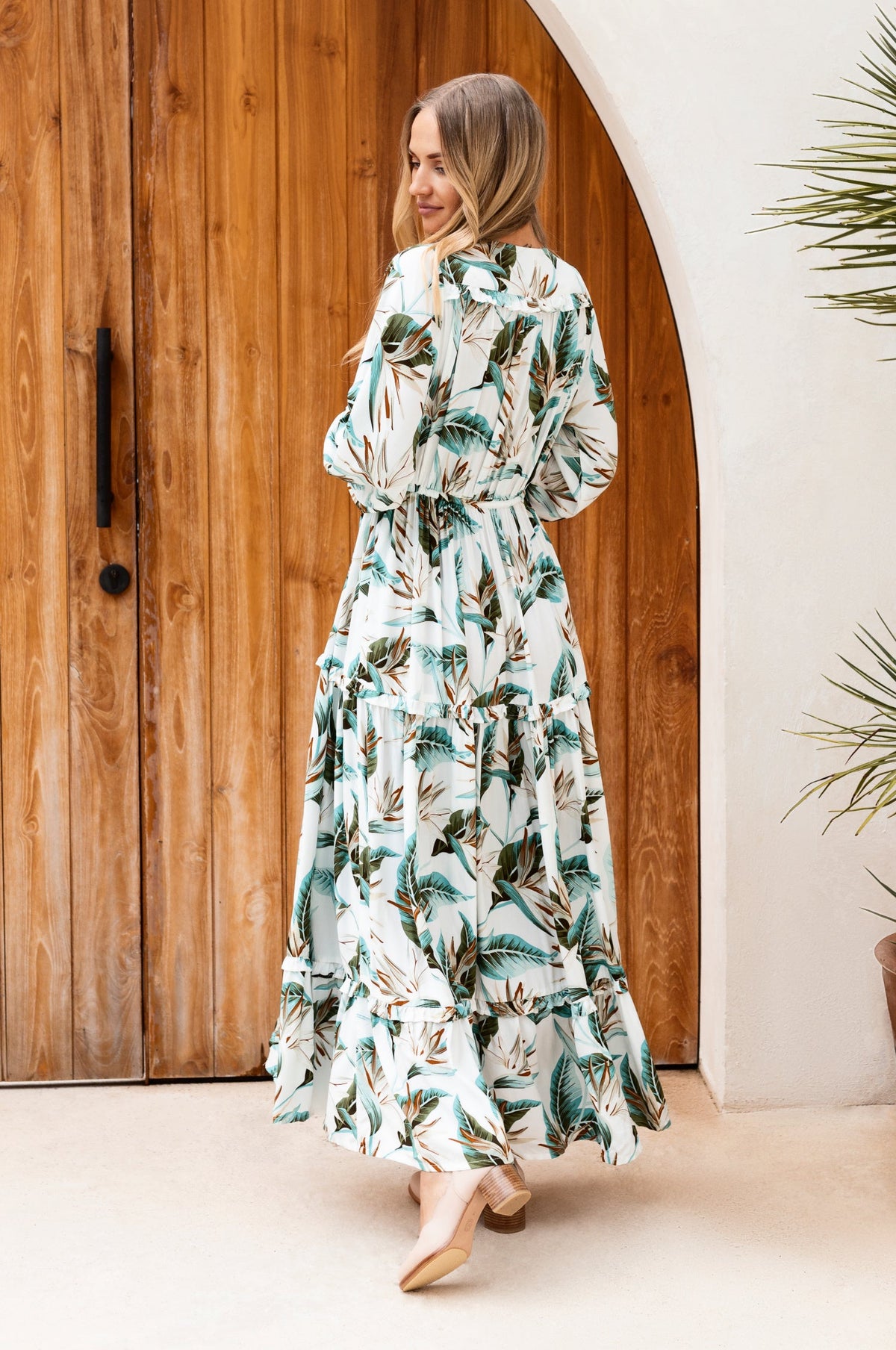 Flower Fields Maxi Kjole (Sale) - Trendyglobal 