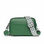 Crossbody Veske Dame Ekte Skinn Grønn
