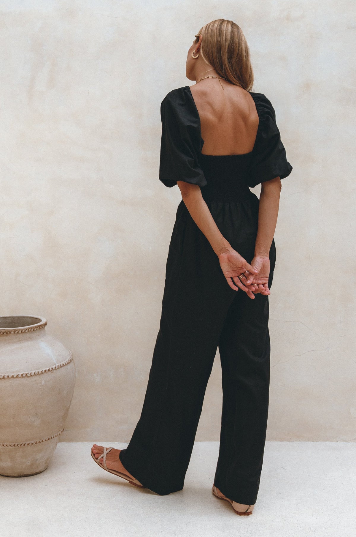 Heaven Bay Linen Jumpsuit - Trendyglobal 