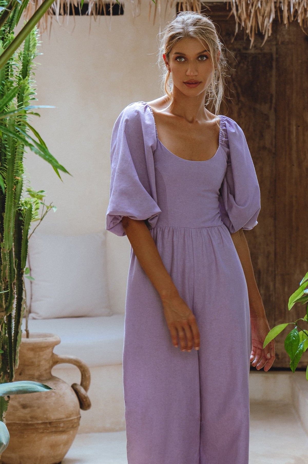 Heaven Bay Linen Jumpsuit - Trendyglobal 