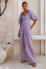 Heaven Bay Linen Jumpsuit - Trendyglobal 