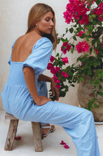 Heaven Bay Linen Jumpsuit - Trendyglobal 