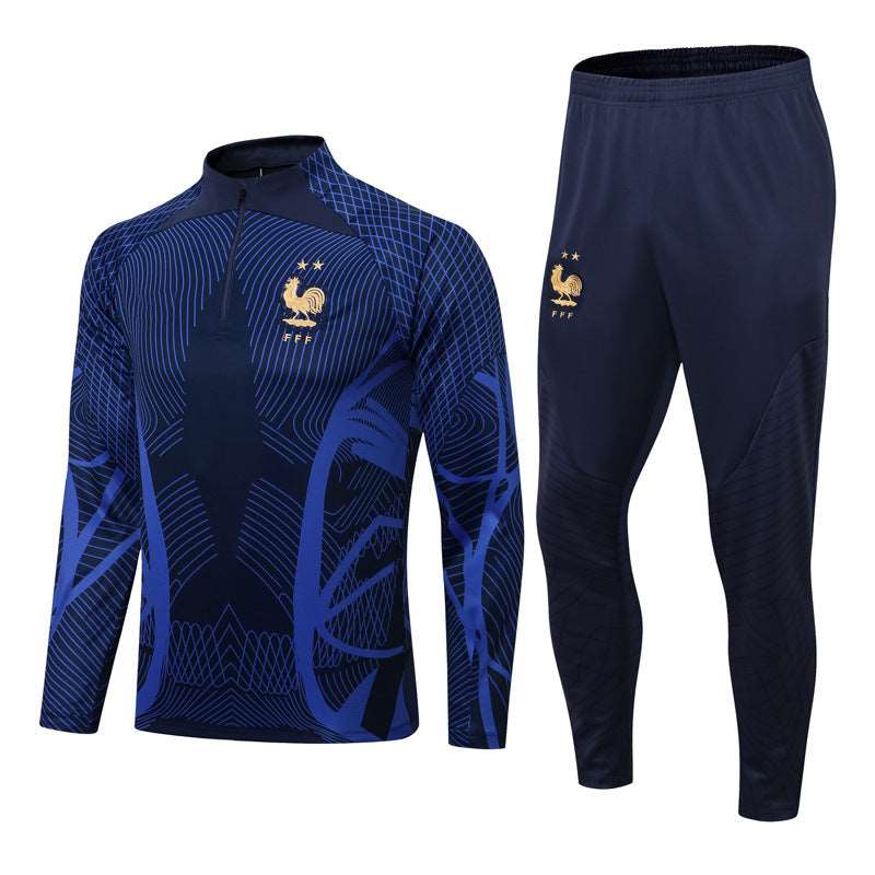 Fotball Treningstøy Sett French sapphire blue 16