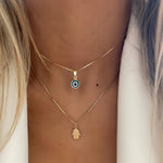 Elegant Flerlags Halskjede i Gull - Minimalistisk Smykke for Kvinner 5925201