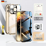 YX Glass Mobildeksel for Apple 15, iPhone14ProMax - Anti-Fall Beskyttende Deksel - Trendyglobal 