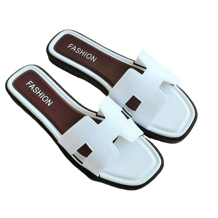Sandaler Dame – Flate Sommertøfler med Myk Såle