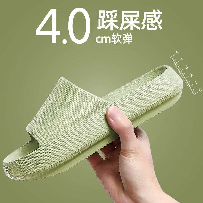 Tykke Flip Flop med Myk Såle Green 40-41