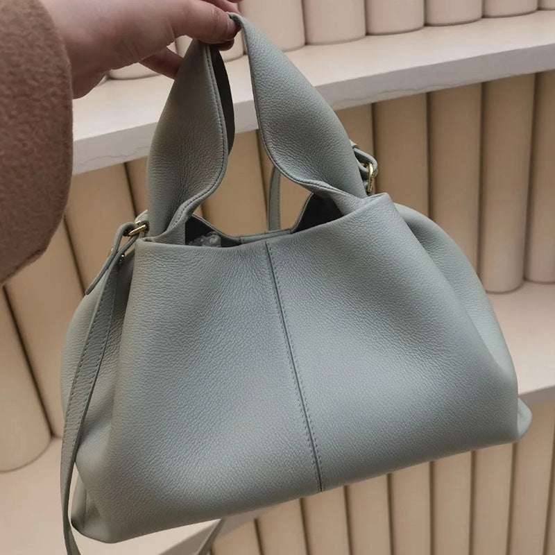 Crossbody veske dame i fransk stil Light green