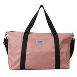 Tote Bag Dame med Glidelås Lyserosa (uten anheng)