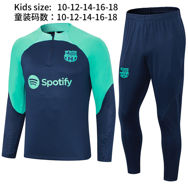 Fotball Treningstøy Sett 2324 barcelona royal blue 10