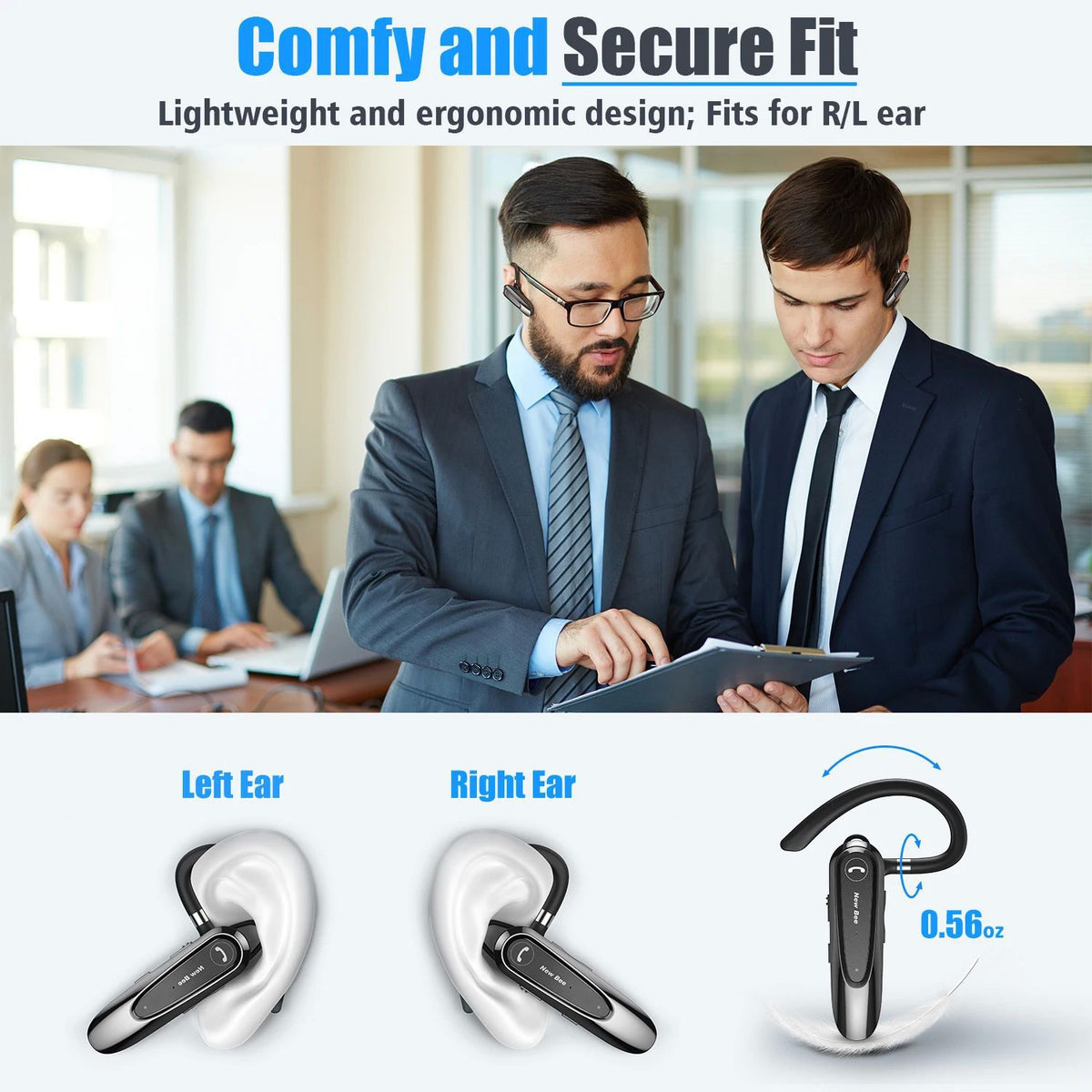 New Bee B45 Bluetooth 50 Headset Wireless Earphone Headphon - Trendyglobal 