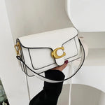Crossbody Veske Dame | Liten Skulderveske med Dobbel Stropp