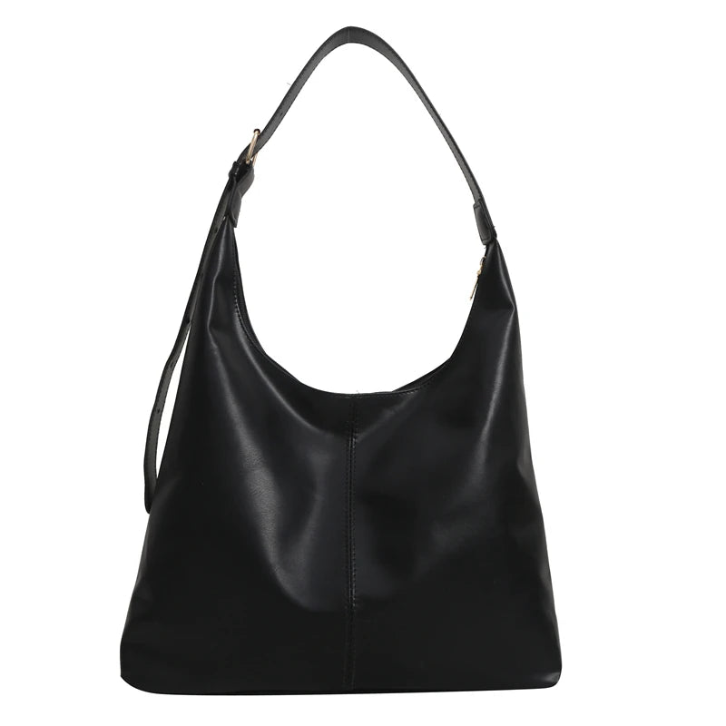 Trendy hobo veske – stor kapasitet skulderveske i PU