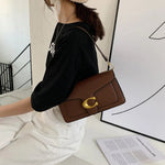 Crossbody Veske Dame | Liten Skulderveske med Dobbel Stropp