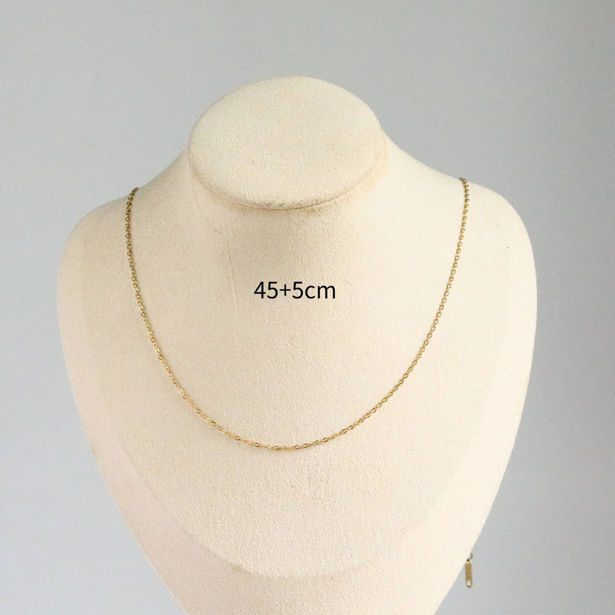 18K Gullbelagt Halskjede med Lite Anheng - Vakuumbelegg